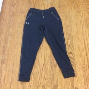 Blue Under Armour joggers boys medium